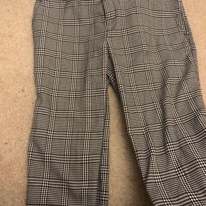Women’s Checkered Banana Republic Dress Pants
